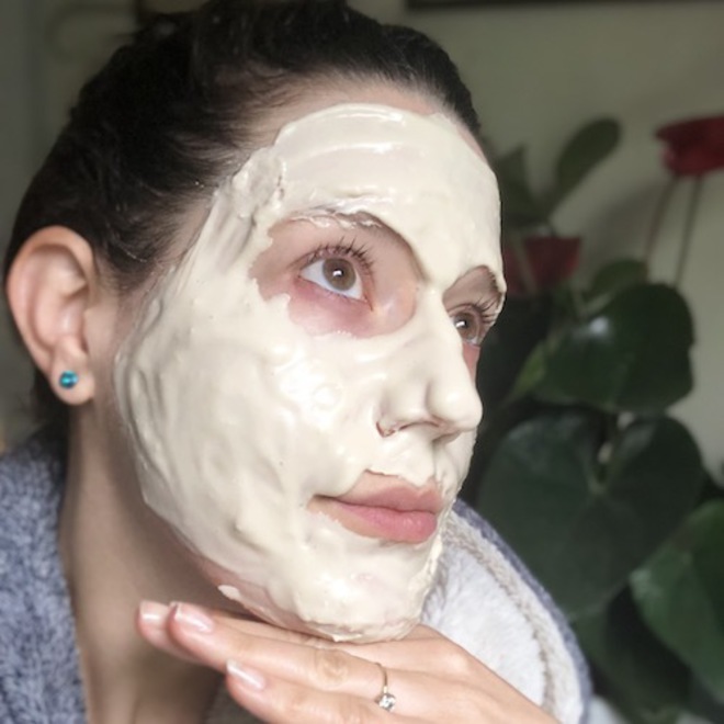 Peel-off face mask - Luminous rice image 0